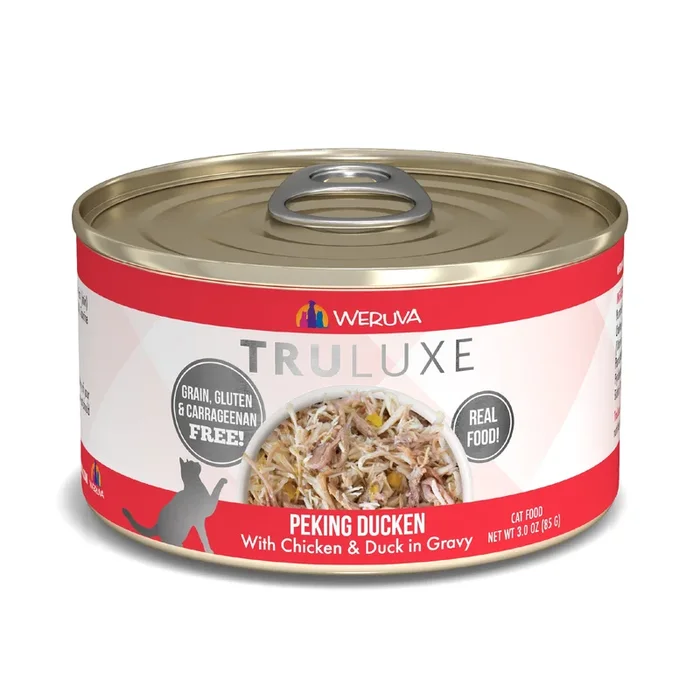Weruva Truluxe Cat food 3oz Can Peking Ducken