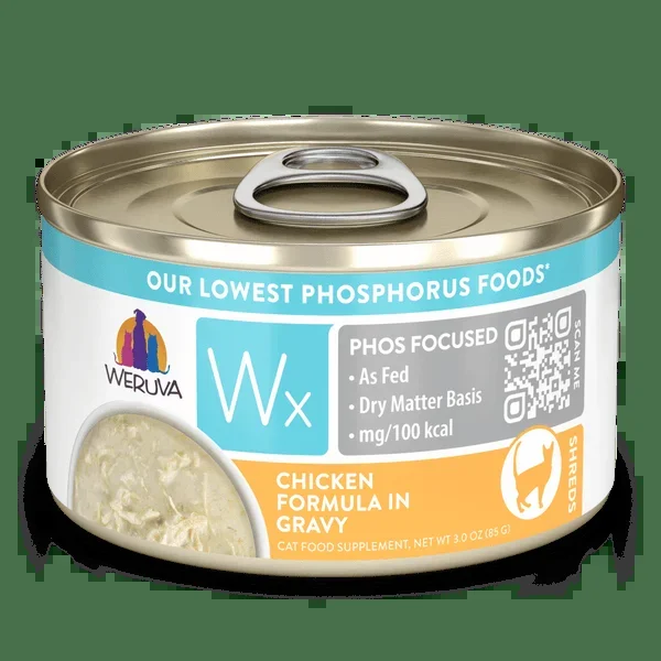 Weruva WX Phos Focused Chicken in Gravy Cat Food Supplement