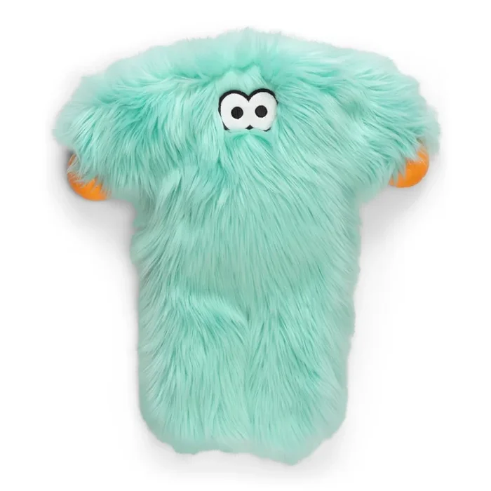 West Paw Rowdies Plush Dog Toy – Bjorn – Seafoam