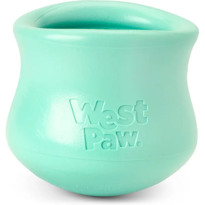 WEST PAW Toppl Toy for Dogs, Mint, L, 3.5″ x 4″ x 3.5″