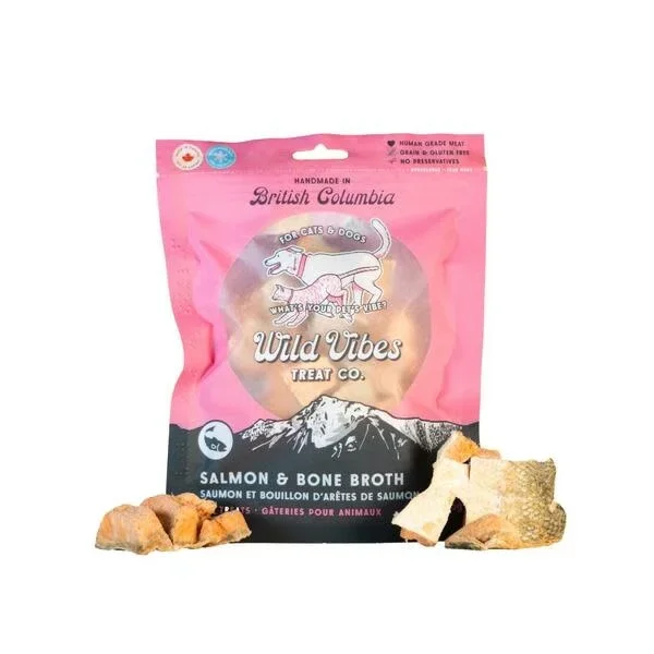 Wild Vibes Salmon and Bone Broth 75 GM