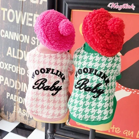 Wooflink Houndstooth Bomber Jacket