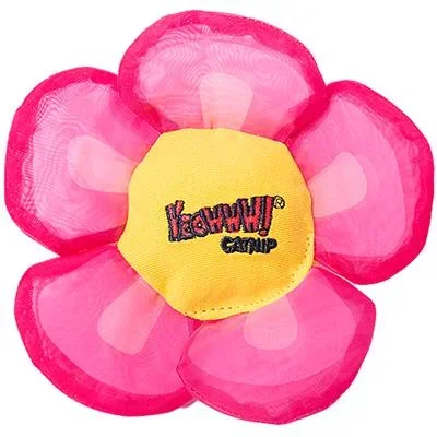 Yeowww! Daisy’s Flower Tops Pink Catnip Cat Toy