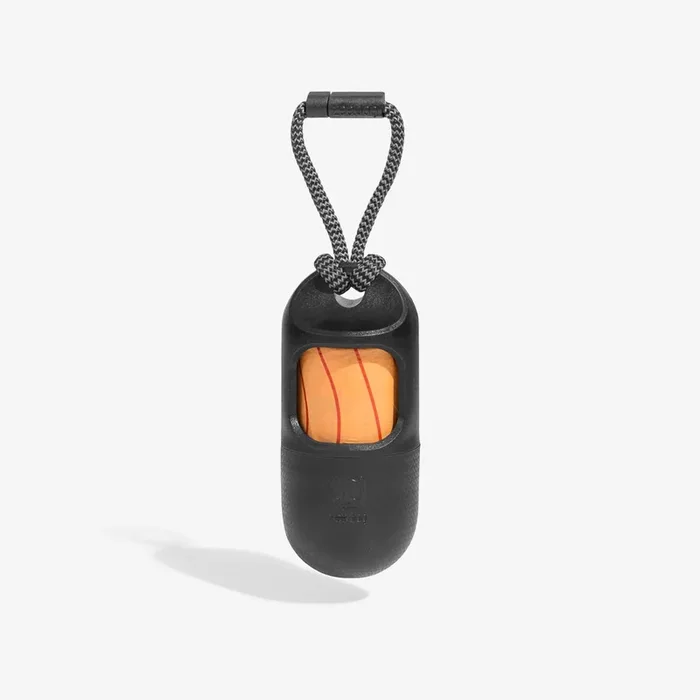 Zee.Dog Poop Bag Black Holder With Compostable Bags