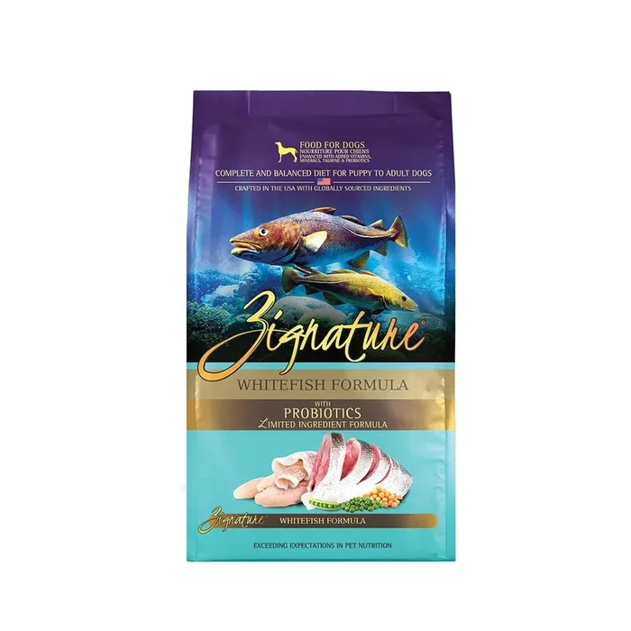 Zignature – Limited Ingredient Whitefish Dog Dry Food