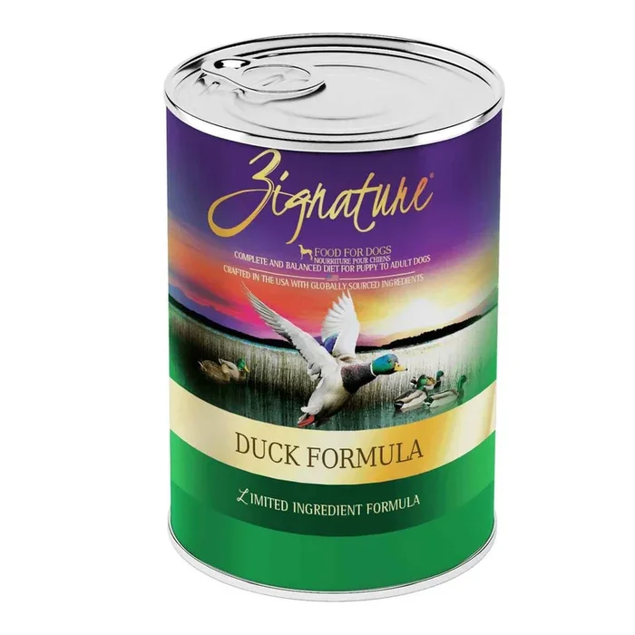 Zignature Duck Formula Dog Food, 13 Ounces