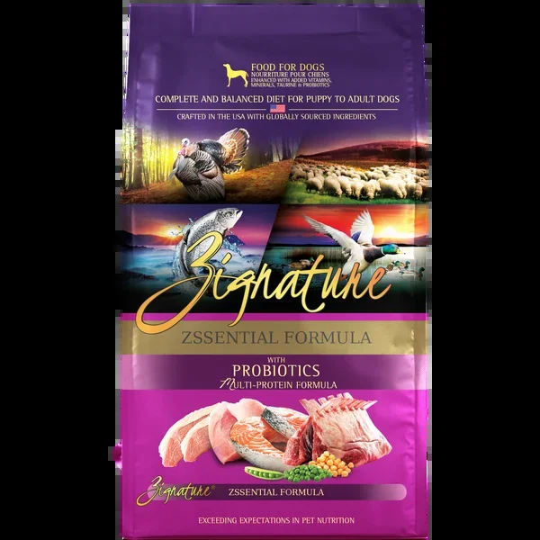 Zignature Zssential Formula Dry Dog Food, 25lb