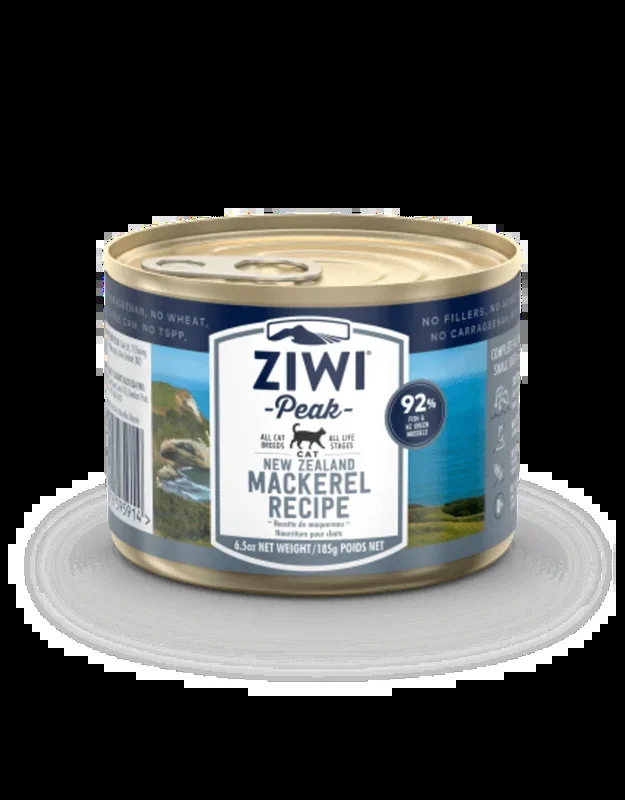 ZiwiPeak Canned Cat Food Mackerel 6.5 oz