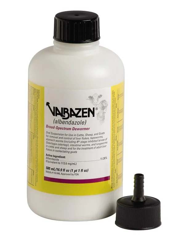 Zoetis Valbazen Suspension Broad-Spectrum Dewormer