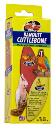 Zoo Med Banquet Cuttlebone – Tropical Fruit & Banana Flavor