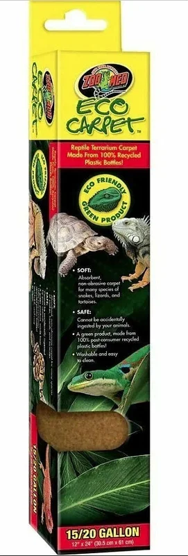 Zoo Med Eco Terrarium Carpet for 55gal Tanks Tan