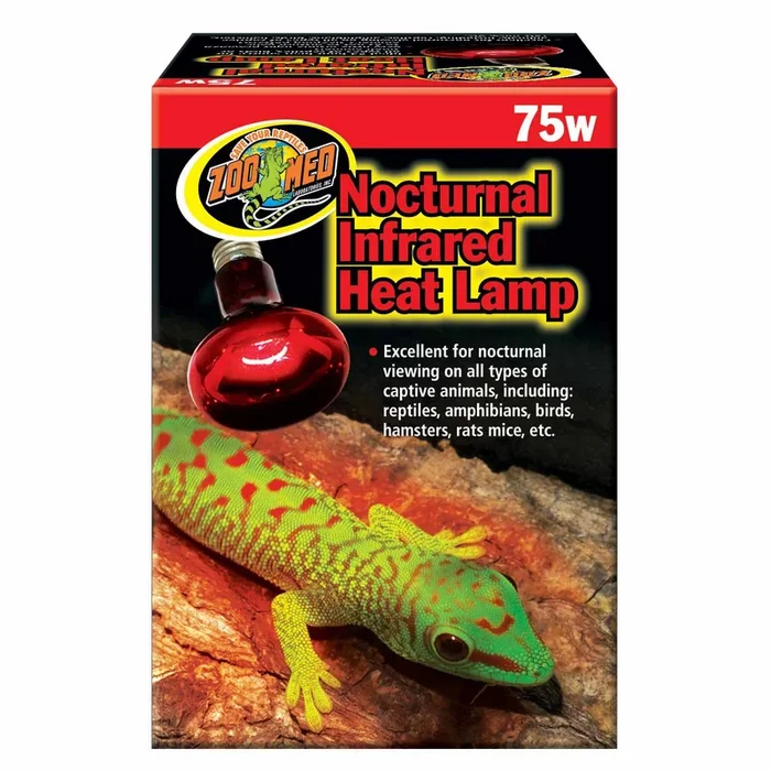 Zoo Med Nocturnal Infrared Heat Lamp 75 Watt